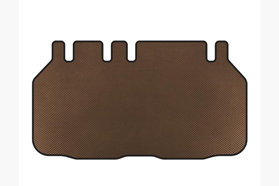 Toyota Previa 2006-2019 EVA Trunk Mat (6-Seater, Brown) Photo 1