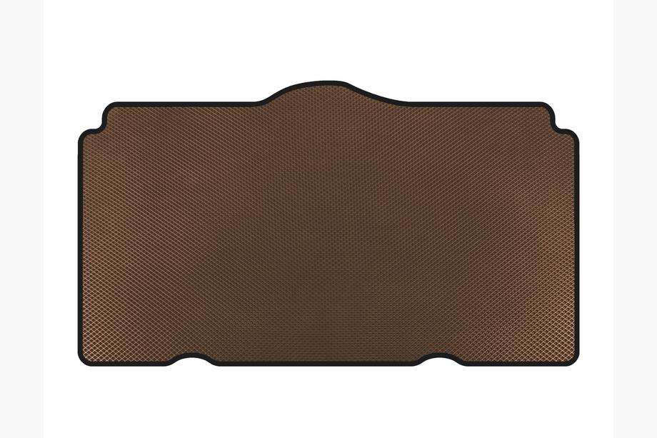 Toyota Yaris 2006-2011 EVA Trunk Mat (HB, 5-Door, Brown) Image