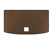Volkswagen Atlas (Terramont) 2016- EVA Trunk Mat (7-Seater, Brown) photo 1