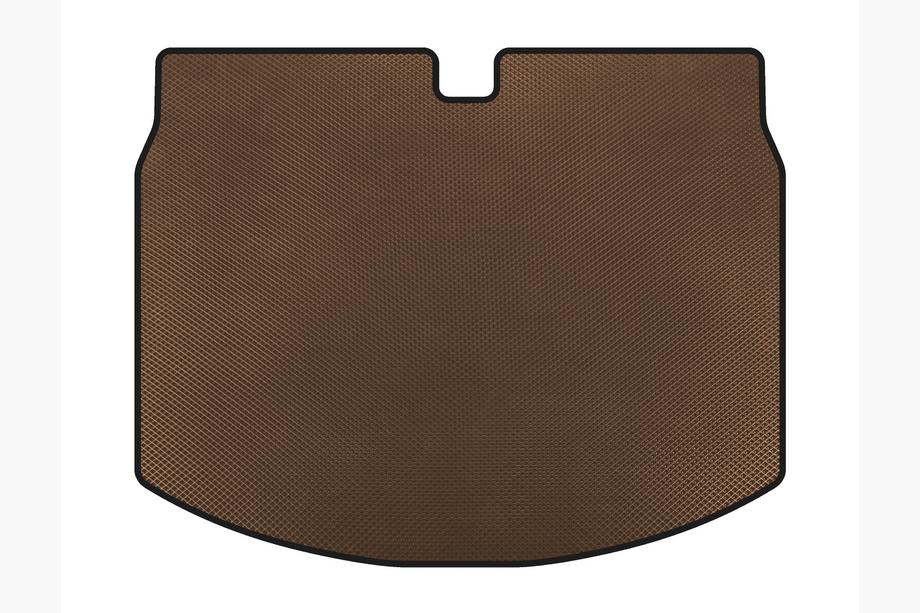 Volkswagen Beetle 2011-2015 EVA Trunk Mat (HB, Brown) Image