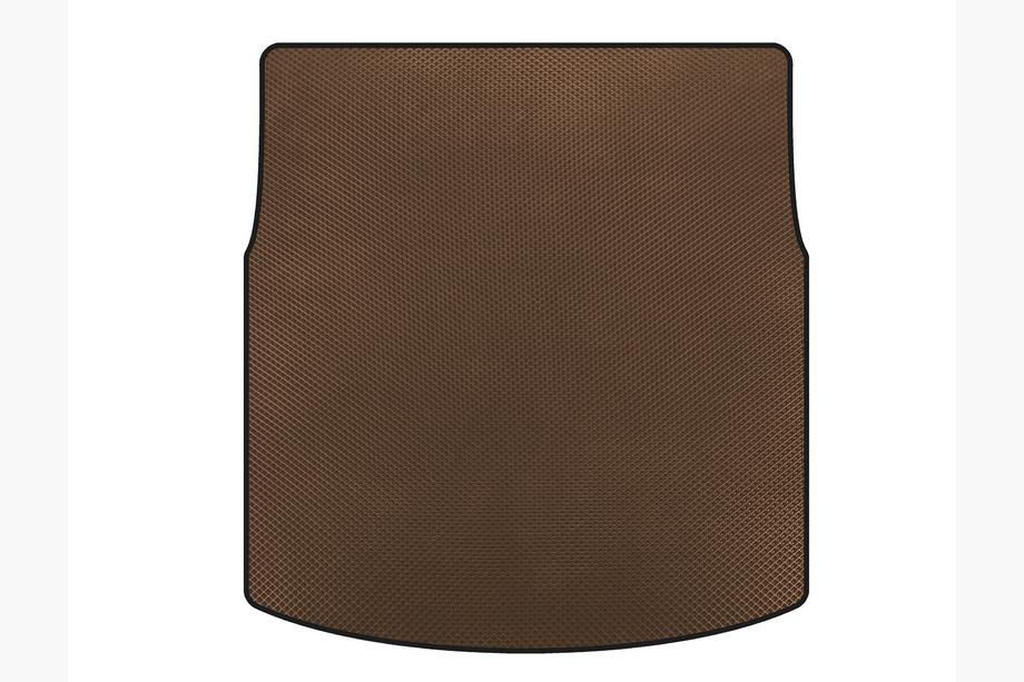 Volkswagen Phaeton 2002-2016 EVA Trunk Mat (SD, Short Base, Brown) Image