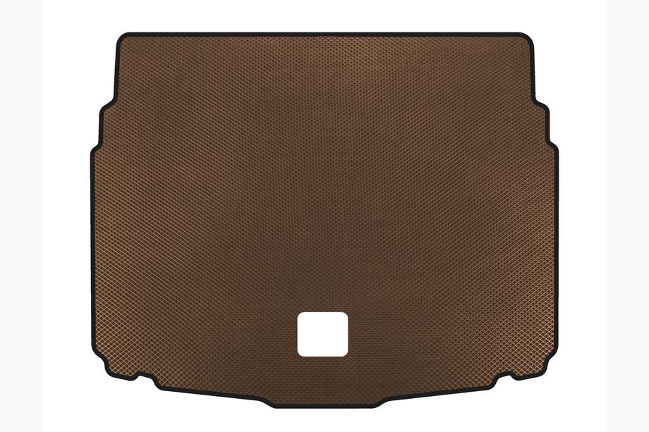 Volkswagen T-Roc 2017-2025 EVA Trunk Mat V1 (5-door, Brown) Image