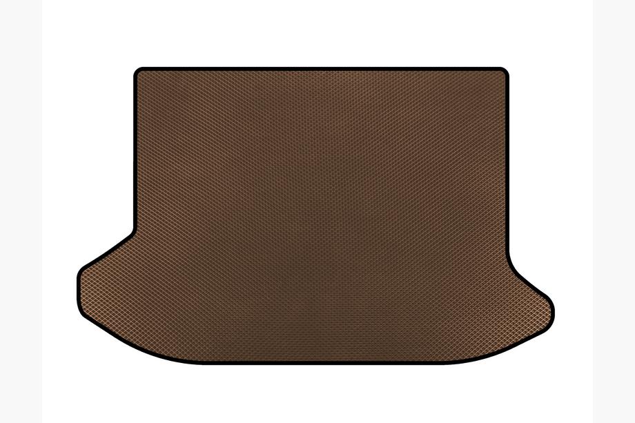Volvo C30 2006-2012 EVA Trunk Mat (HB, 3-Door, Brown) Image