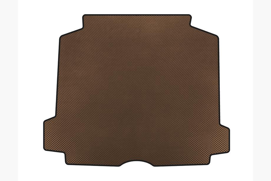 Volvo S60 2000-2009 EVA Trunk Mat (SD, Brown) Image