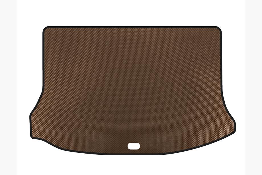Volvo V40 2012- EVA Trunk Mat (2012-2016, HB, Brown) Image