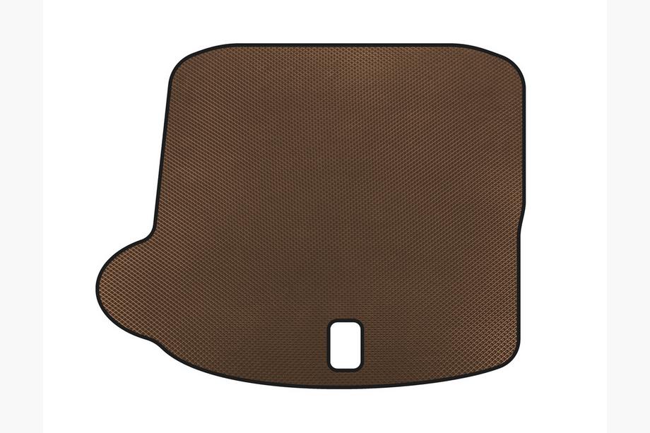 Audi A3 2012-2020 EVA trunk mat V-1 (Sedan, Brown) Image
