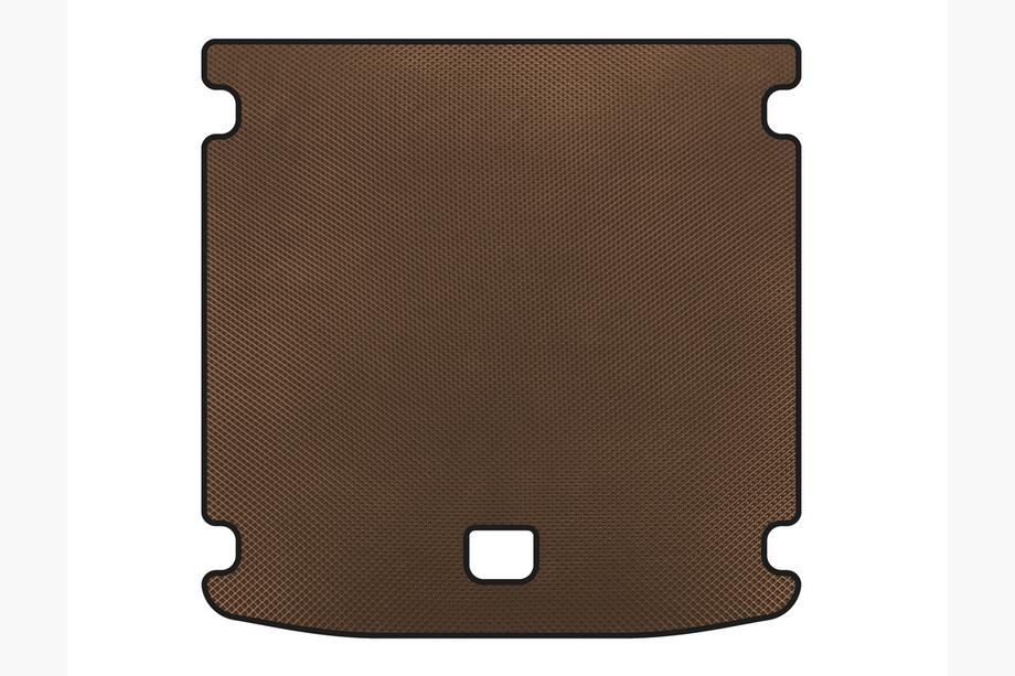 Audi A4 B6 2000-2004 EVA trunk mat (Avant, Brown) Image