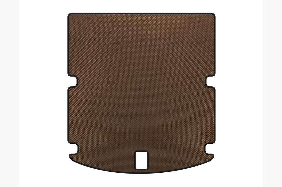 Audi A4 B9 2015-2024 EVA trunk mat (Sedan, Brown) Image