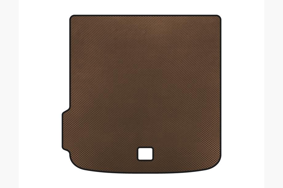 Audi A4 B9 2015-2024 EVA V-1 Trunk Mat (Avant, Brown) Image