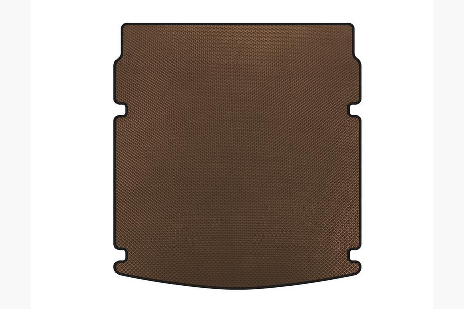 Audi A5 2007-2015 EVA Trunk Mat V-1 (Cabriolet, Brown) Image