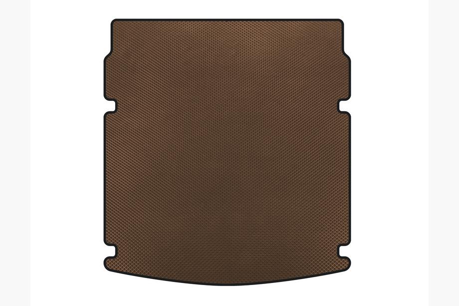 Audi A5 2007-2015 EVA Trunk Mat V-1 (Coupe, Brown) Image