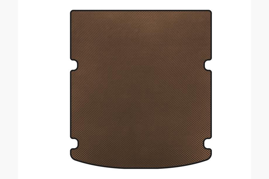 Audi A6 C7 2011-2017 EVA trunk mat V-1 (Sedan, Brown) Image