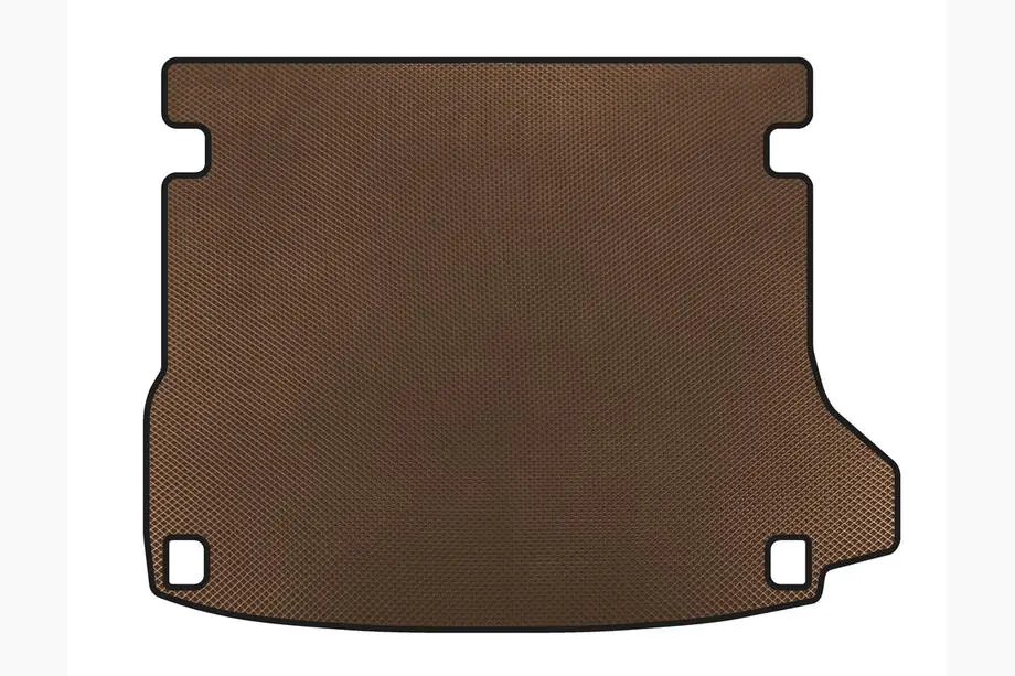 Audi Q5 2008-2017 EVA Trunk Mat V-1 (Brown) Image