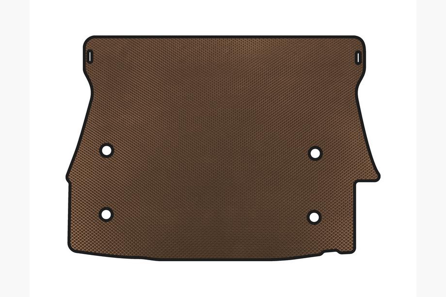 BMW 3 Series E36 1990-2000 Trunk Mat (Coupe, Brown) Image