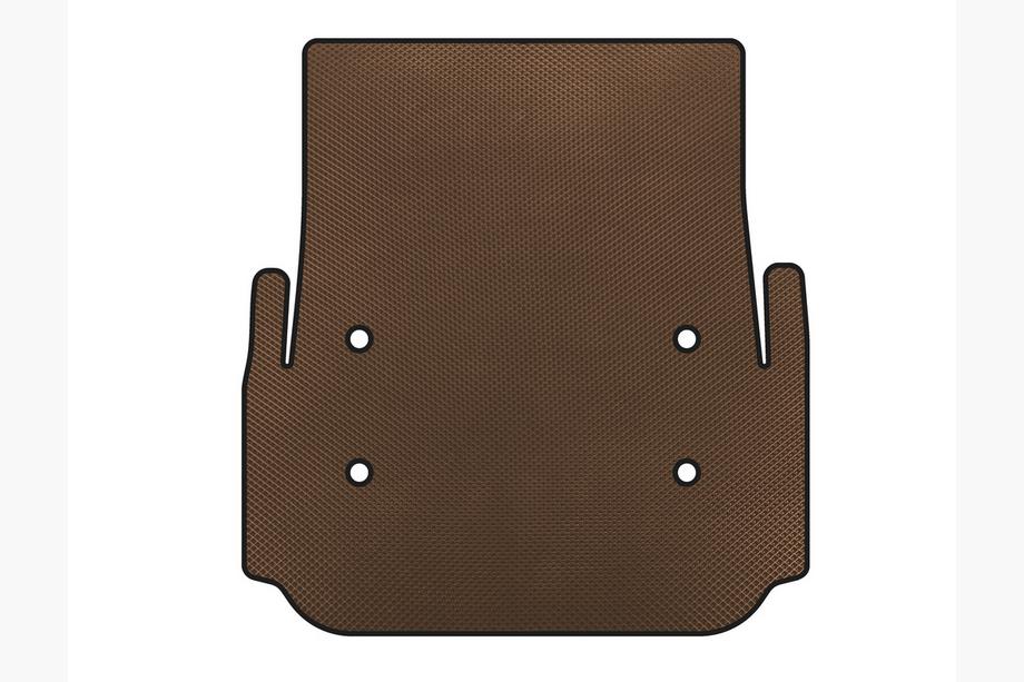 BMW 5 Series E39 1996-2003 EVA Trunk Mat V-1 (SD, Brown) Image