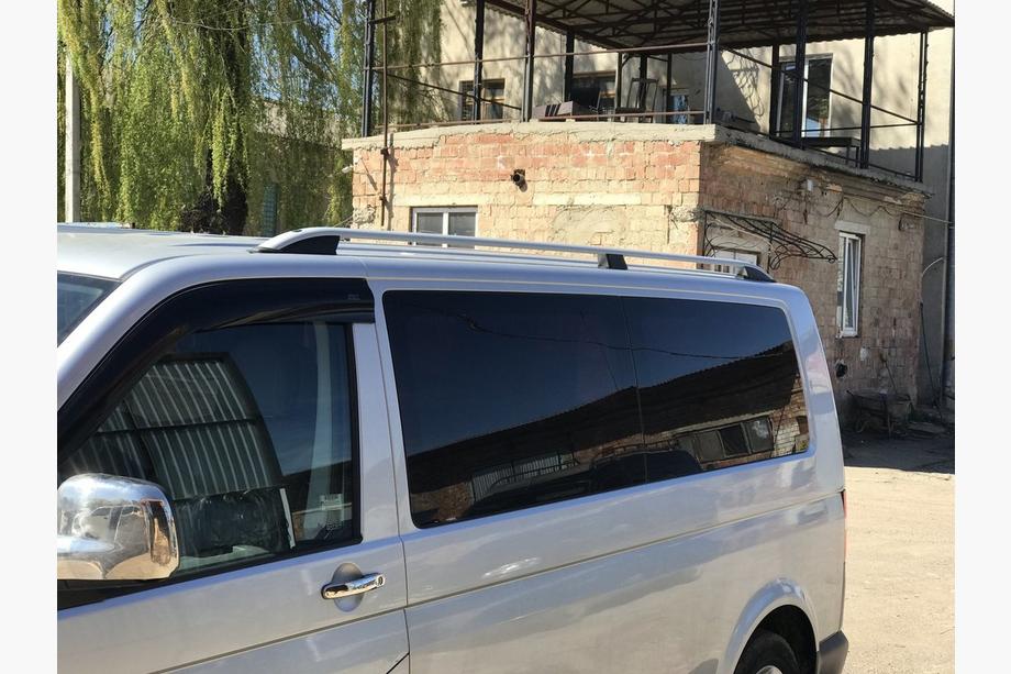 Volkswagen T5 2010-2015 Roof Rails CROWN (matte grey) Photo 9