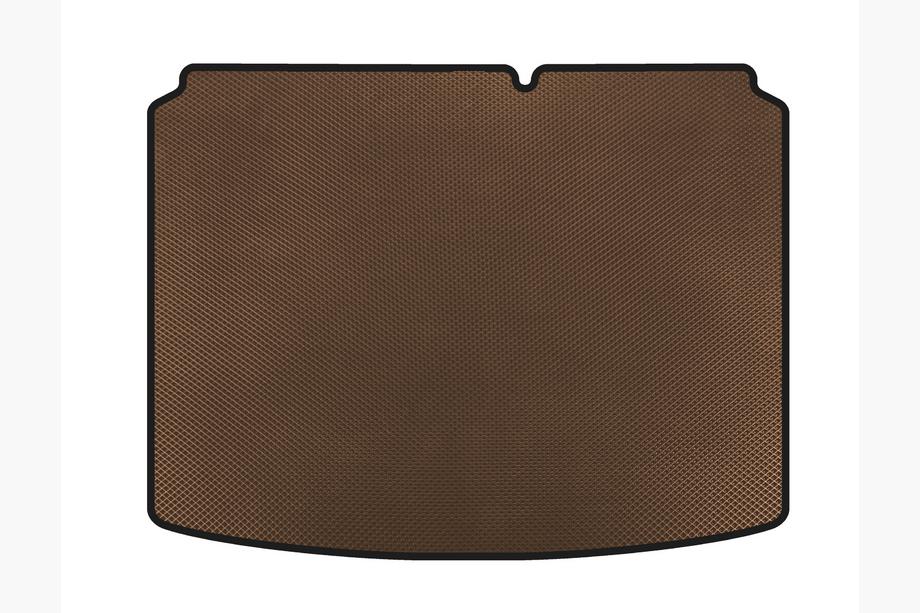 Citroen C-4 2004-2010 Trunk Mat (Coupe, Brown) Image