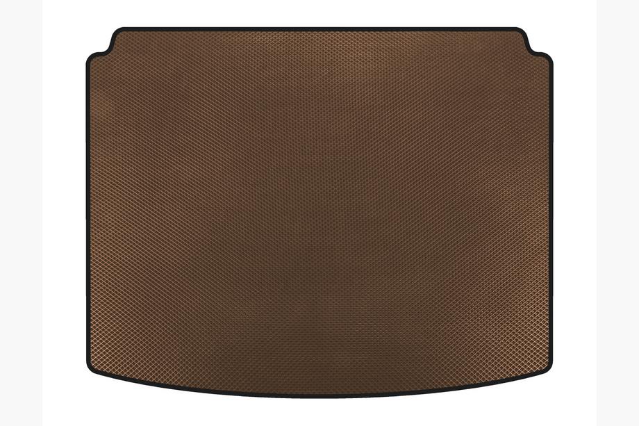 Citroen C-4 2004-2010 Trunk Mat (SD, Brown) Image