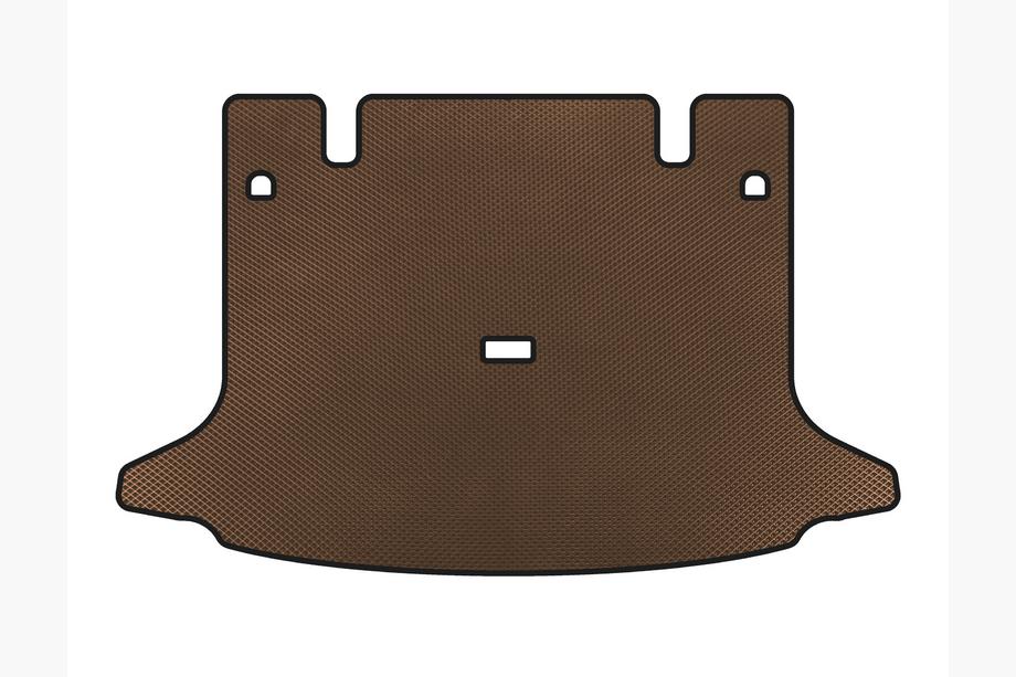 Dacia Logan I 2005-2008 Trunk Mat EVA (SW, 7-Seater, Brown) Image