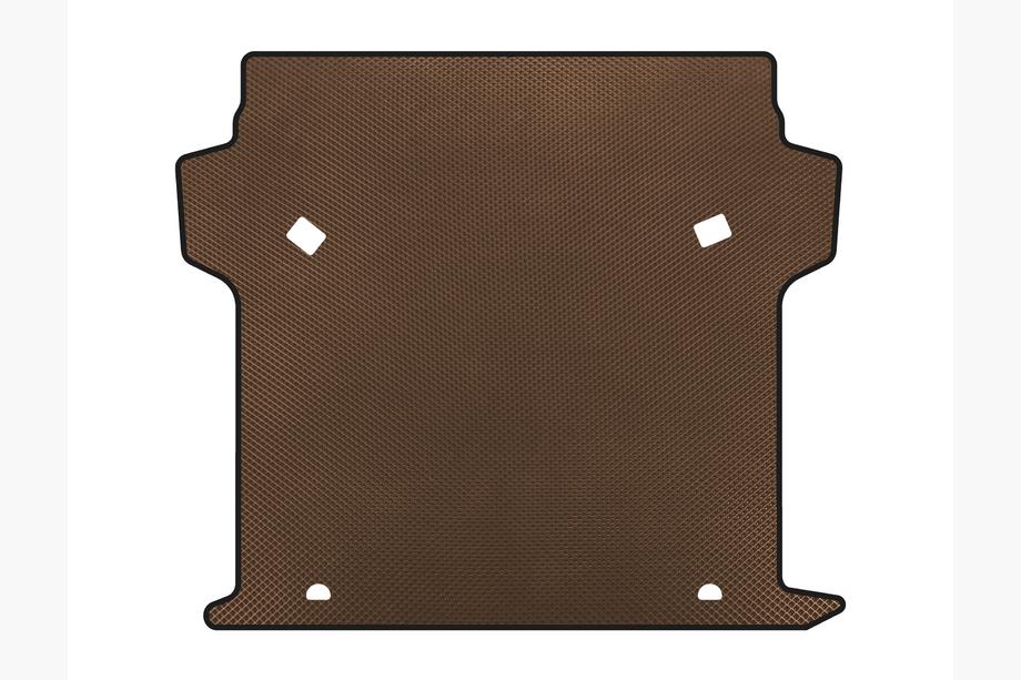 Fiat Doblo II 2010-2022 Trunk Mat EVA (Brown) Image