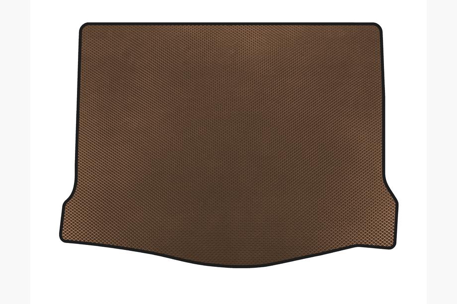 Ford Focus III 2011-2017 EVA Trunk Mat (HB, Brown) Image