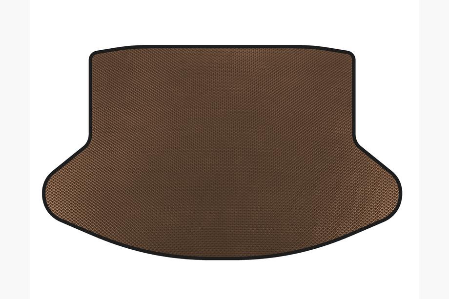 Honda Civic Sedan X 2016-2021 Trunk Mat (2015-2019, Coupe, Brown) Image
