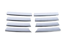 Volkswagen Bora 1998-2004 Chrome Grille Covers (8 pcs, Stainless Steel) photo 2