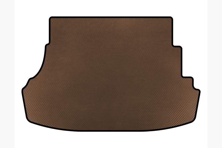 Hyundai Accent 2017-2023 EVA Trunk Mat (SD, Brown) Image