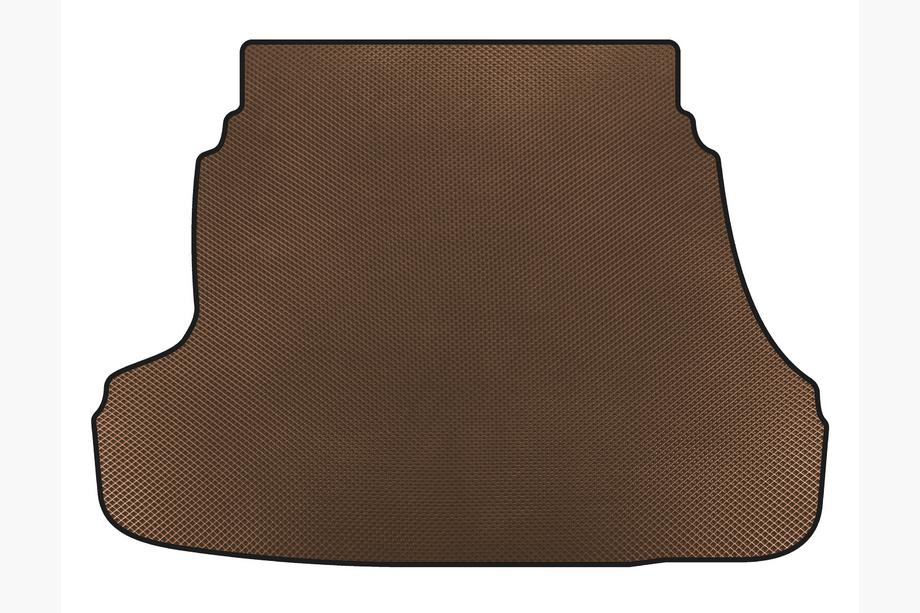 Hyundai Elantra (HD) 2006-2011 Trunk Mat (SD, Brown) Image