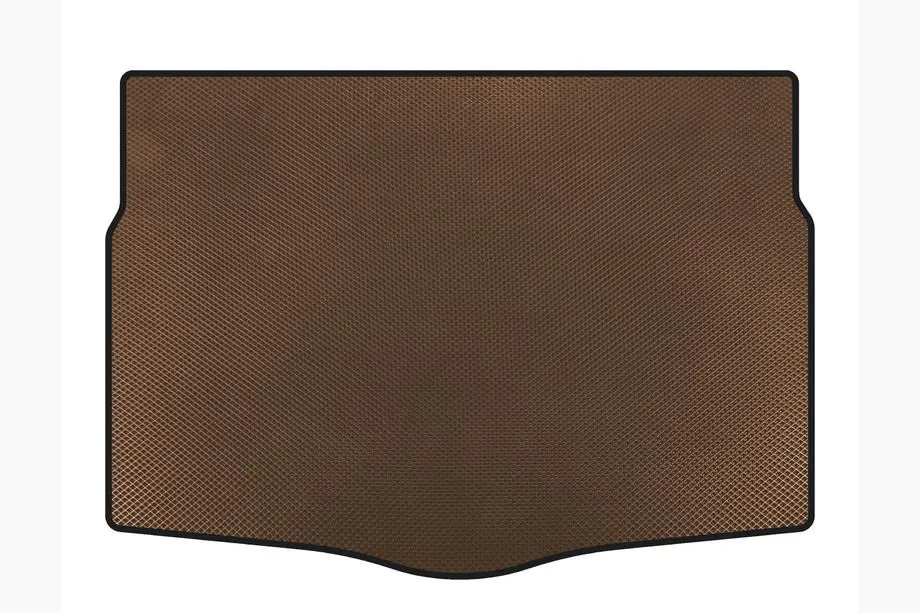Hyundai I-30 2012-2017 Trunk Mat EVA (HB, 5-Door, Brown) Image
