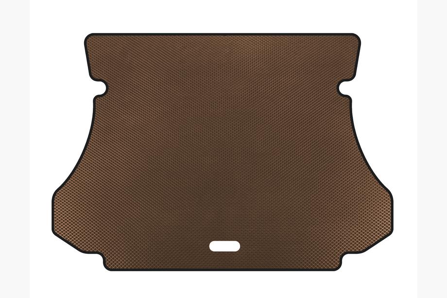 Hyundai Santa Fe 1 2000-2006 Trunk Mat EVA (Brown) Image