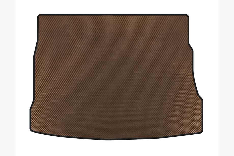Kia Ceed 2007-2012 Trunk Mat (2009-2012, HB, Brown) Image