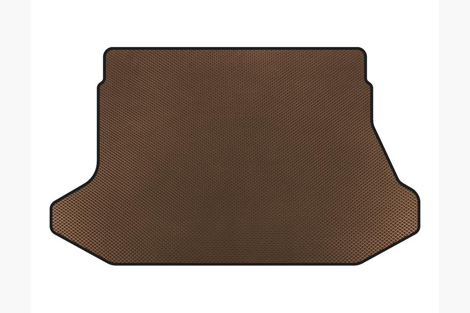 Kia Cerato 1 2004-2009 Trunk Mat EVA (HB, Brown) Image