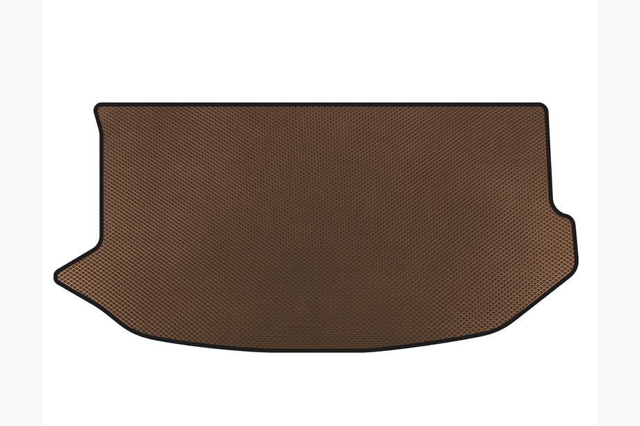 Kia Soul I 2008-2013 Trunk Mat EVA (2008-2011, Brown) Image