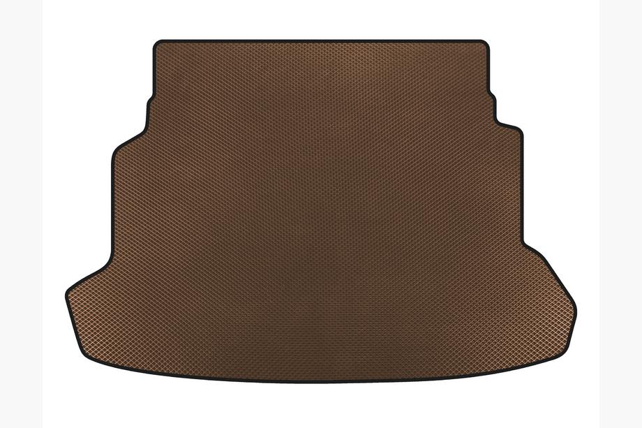 Kia Spectra 2000-2011 Trunk Mat (SD, Brown) Image