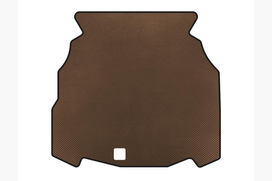 Mercedes C-class W203 2000-2007 Trunk Mat (SD, Brown) Image
