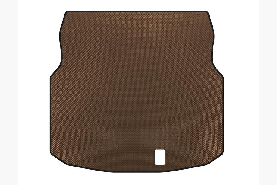 Mercedes C-class W204 2007-2015 Trunk Mat (Coupe, Brown) Image