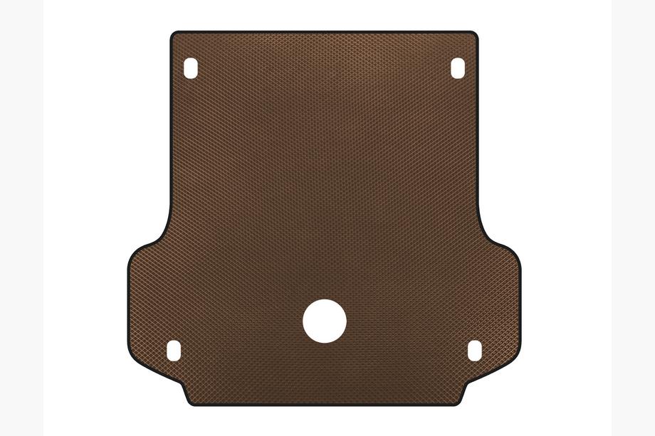 Mitsubishi Pajero Sport 2008-2015 Trunk Mat EVA (2008-2013, Brown) Photo 1
