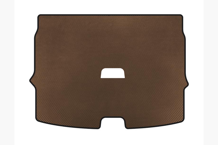Nissan Qashqai 2014-2021 Trunk Mat (for Rogue Sport, Brown) Image