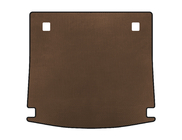 Opel Astra H 2004-2013 Trunk Mat EVA (2004-2007, SW, Brown) photo 1