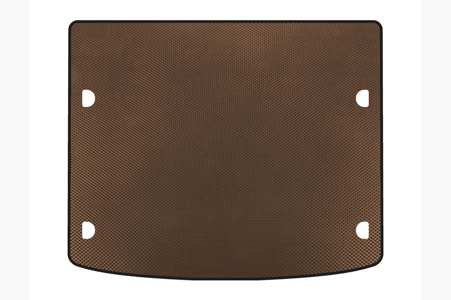 Porsche Cayenne 2003–2010 EVA Trunk Mat V2 (Brown) Image
