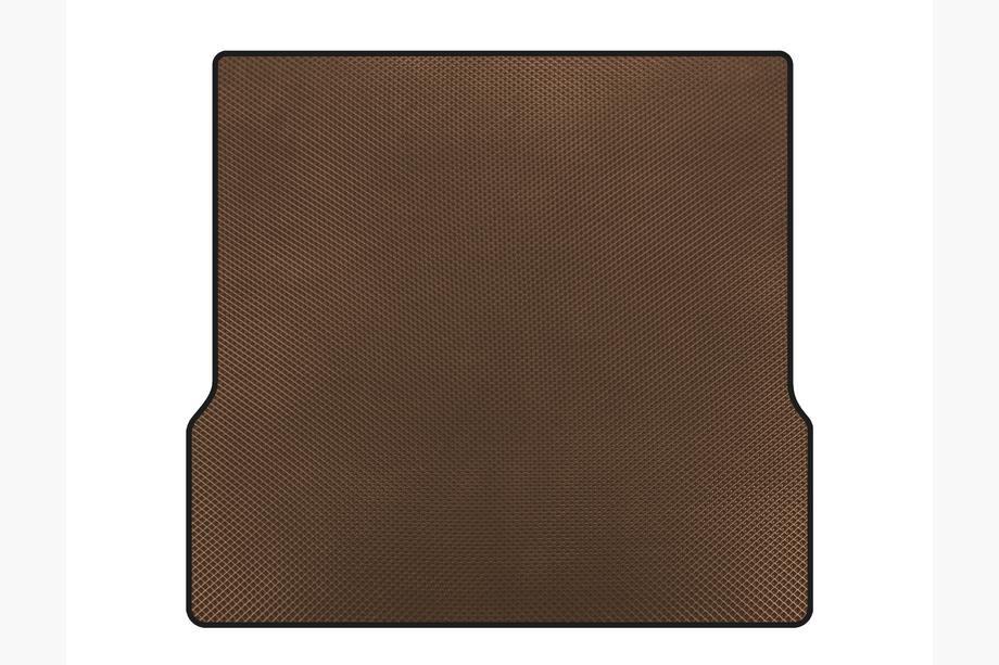 Renault Logan I 2005-2008 Trunk Mat (SD, Brown) Image