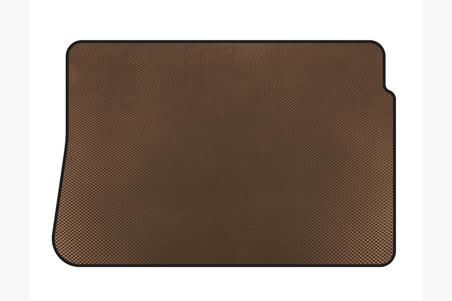 Renault Megane II 2004-2009 Trunk Mat (2006-2009, HB, 5-Door, Brown) Image