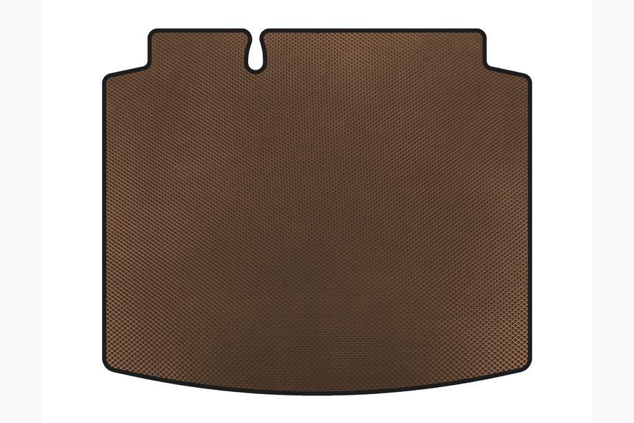 Seat Leon 2005-2012 Trunk Mat (HB, 5-Door, Brown) Image