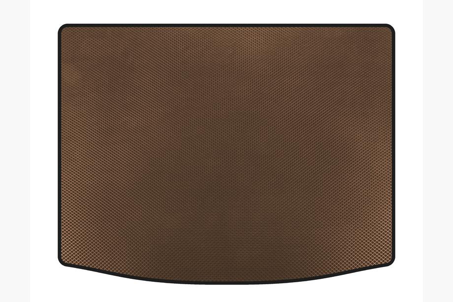 Seat Leon 2013-2020 Trunk Mat (HB, 5-Door, Brown) Image
