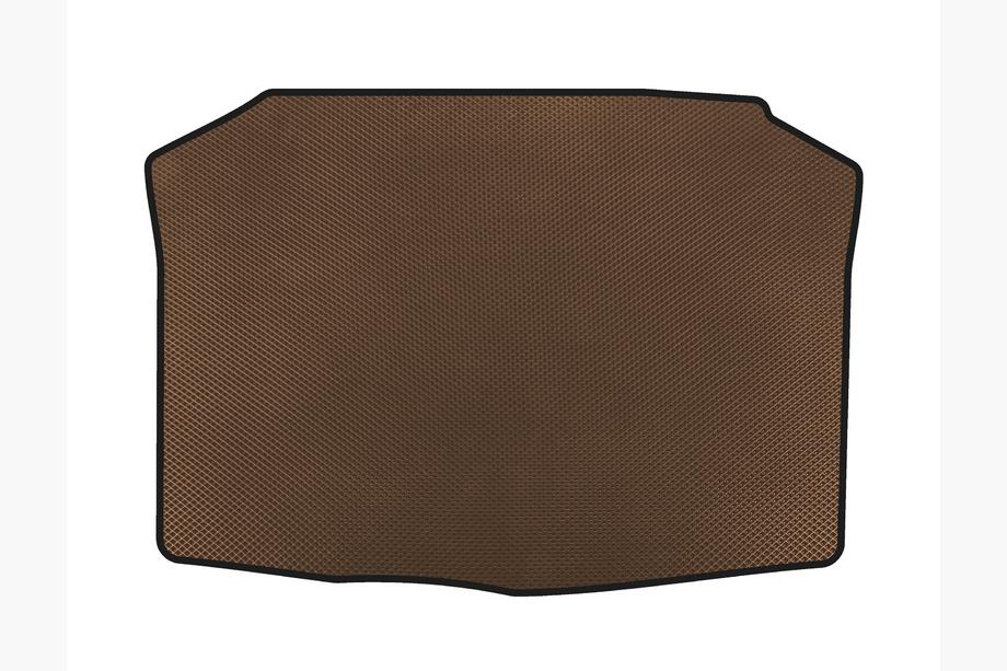 Skoda Fabia 2000-2007 Trunk Mat EVA (HB, Brown) Image