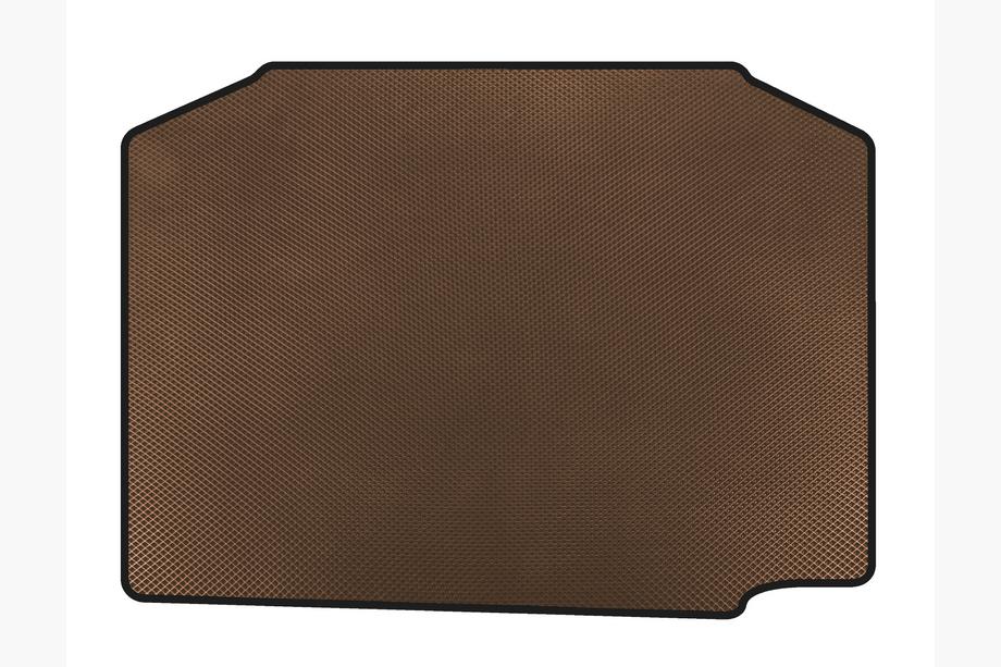 Skoda Fabia 2007-2014 Trunk Mat EVA (HB, Brown) Image