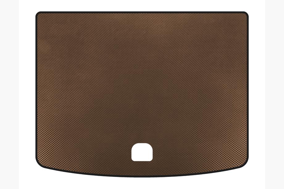 SsangYong Kyron 2005-2014 Trunk Mat EVA (Brown) Image