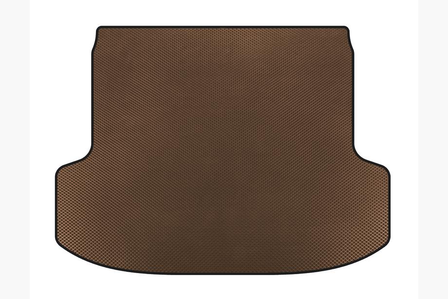Subaru Legacy 2003-2009 Trunk Mat (SD, Brown) Image