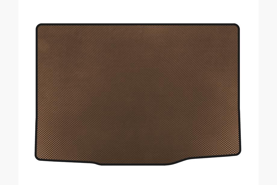 Suzuki SX4 2006-2013 Trunk Mat (2006-2009, HB, 5-Door, Brown) Photo 1